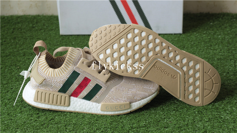 GC x Adidas Originals NMD R1 PK Linen Khaki Real Boost BY1912